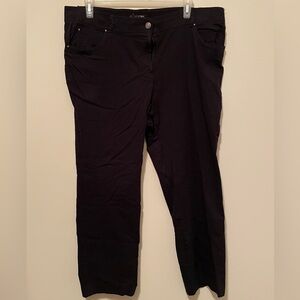 89th & Madison Black Trousers